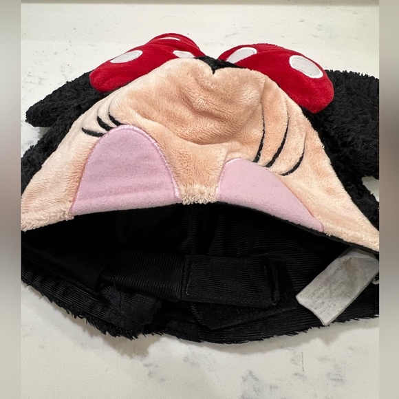 Minnie Mouse Plush Hat with Red Bow - Picture 3 of 9